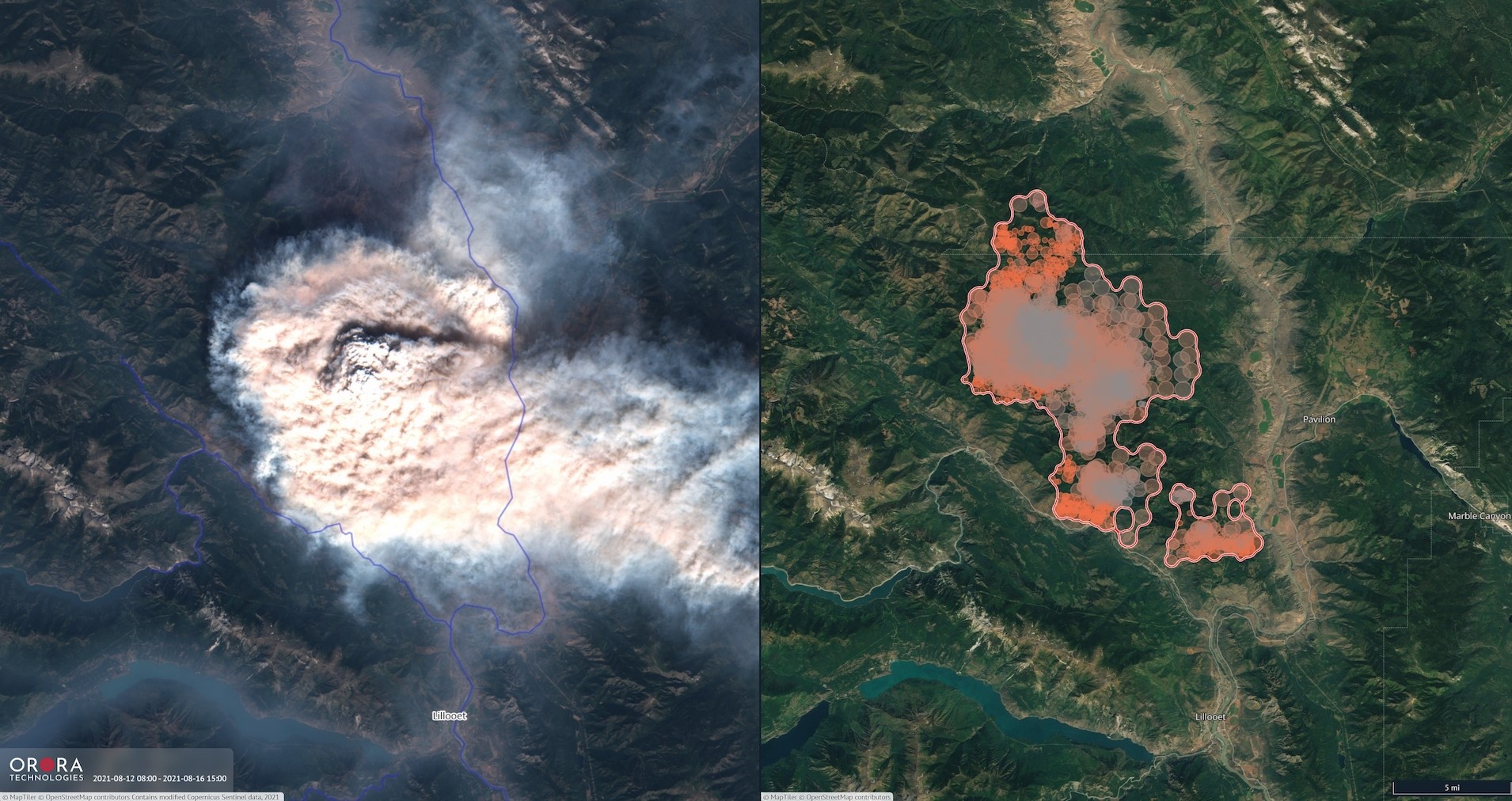 German Startup OroraTech Launches Satellite Wildfire Detection System in Greece